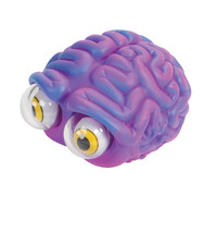 图像温暖的毛绒玩具Poppin'窥视大脑烦躁玩具，3英寸从学校专业