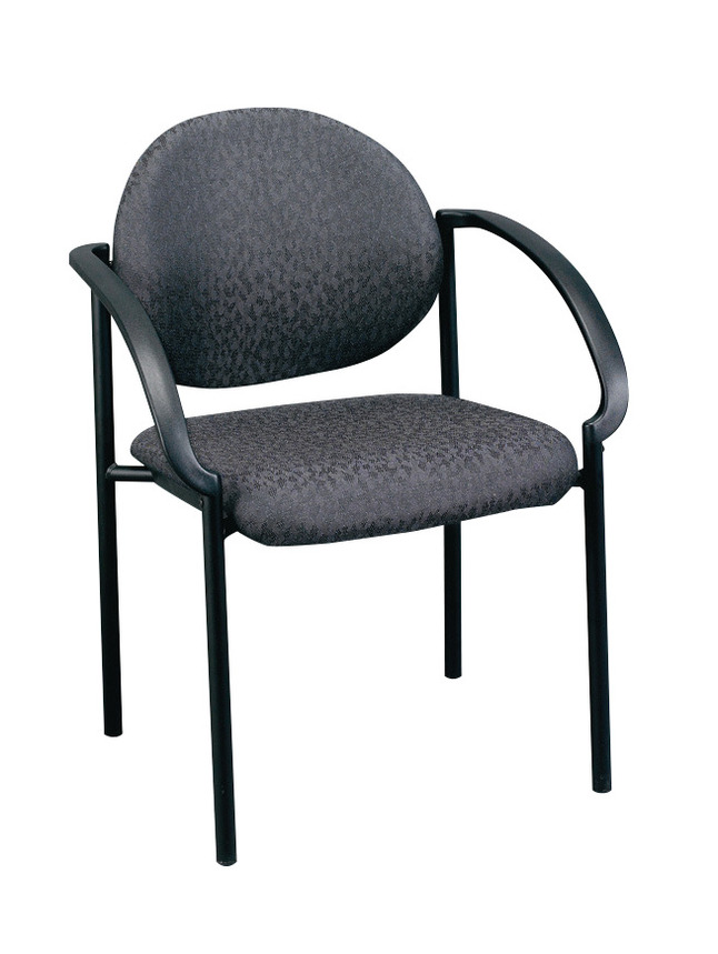 Eurotech Dakota 9011 Guest Stack Chair with Arms, 24 x 24-3/8 x 33 Inches, Item Number 1363837