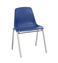 National Public Seating 8100 Series Poly Shell Stack Chair, 18 Inch Seat Height, Item Number 1364294