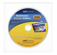 CPO Science Foundations of Physics 2nd Edition Teacher Edition DVD, Item Number 1373642