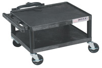 Vcom Buhl 4-in-1 Design Adjustable Height AV Cart with Electrical, HDPE, 4 Wheel, Item Number 1374814