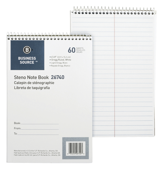 Steno Pads, Steno Notebooks, Item Number 1376744