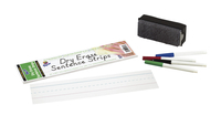Image for Pacon Dry Erase Sentence Strips, 3 x 12 Inches, White, Pack of 30 from School Specialty