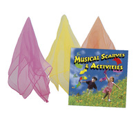 Sportime Musical Scarves and Activity Kit Item Number 1388795
