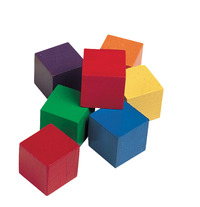 Learning Resources Wooden Color Cubes, Set of 102 Item Number, 2088321