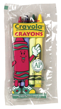 Crayola Crayons, Cello Wrapped 4 Packs, Assorted Colors, Set of 360, Item Number 2019594