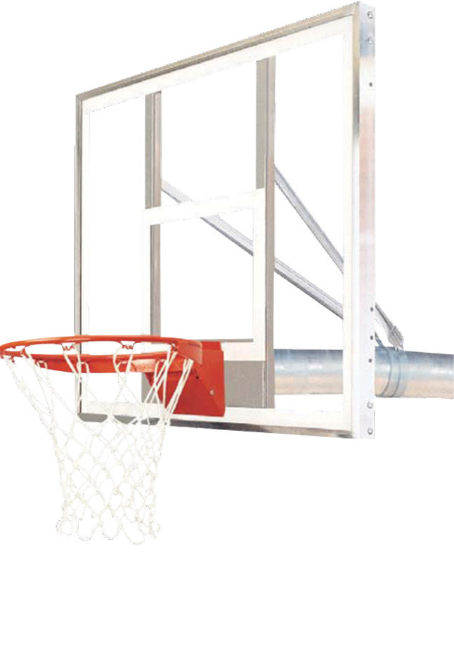 Bison Outdoor Rectangular Basketball, Basketball Hoop Outdoor