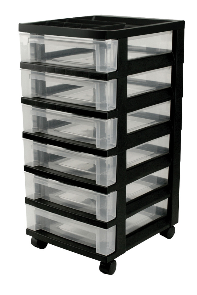Iris Medium Storage Cart 6 Drawers 14 3 10 X 12 1 10 X 26 4 10