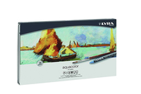 Lyra Aquacolor Water Soluble Crayons, Assorted Color, Set of 48 Item Number 1401843
