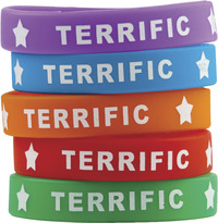Teacher Created Resources Terrific Award Wristband Silicone, Item Number 1402719