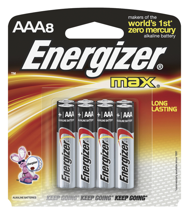Energizer AAA Batteries, Item Number 1405148