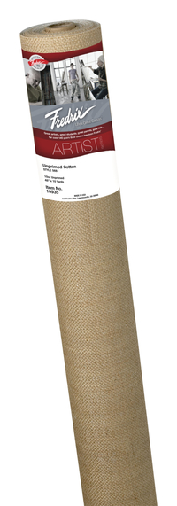 Fredrix Artist Series Unprimed Cotton Canvas Roll, 568 Style, 48 Inches x 10 Yards, Item Number 2105194
