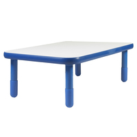Image for Angeles BaseLine Rectangle Adjustable Height Lightweight Activity Table, 48 x 30 Inches from School Specialty