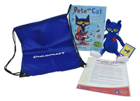 Childcraft Pete the Cat: Rocking in My School Shoes Literacy Bag, Book, and Plush Item Number 1433147