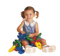 Childcraft Toddler Manipulative Snappers, Assorted Colors, Set of 20 Item Number 1435219