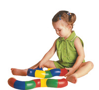 Childcraft Toddler Manipulative Roll and Twists, Assorted Colors, Set of 24 Item Number 1435221