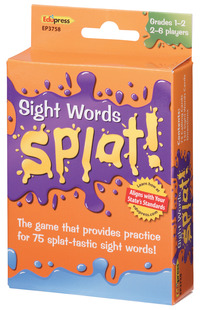 Teacher Created Resources Sight Word Splat! Game, Grades 1 to 2 Item Number 1435935