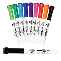 Mini Dry Erase Markers with Erasers, $1.00 - $1.99, Mini Dry Erase  Markers with Erasers from Therapy Shoppe Balck Mini Dry Erase Markers, Wipe Clean Handwriting Tools-Crayons, Pre-Writing Skills