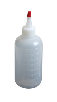 Jack Richeson Plastic Empty Squeeze Bottle, 8 Ounces, Item Number 1439148