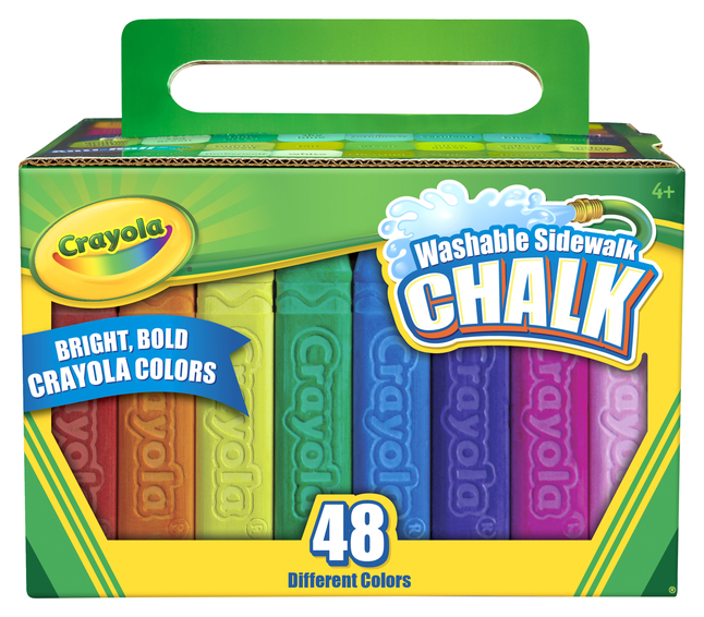 Crayola Non-Toxic White Chalk and Colored Chalk Value not found 