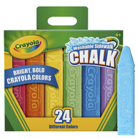 Crayola Chalk, Sidewalk, 3D, 4+, School Supplies