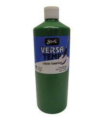 Sax Versatemp Heavy-Bodied Tempera Paint, Green, Quart Item Number 1440700