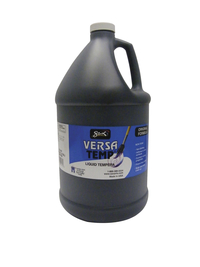 Sax Versatemp Heavy-Bodied Tempera Paint, Black, Gallon, Item Number 1440708