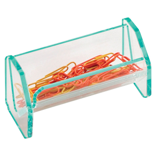 LORELL Acrylic Light-Weight Paper Clip Holder, Item Number 1446117