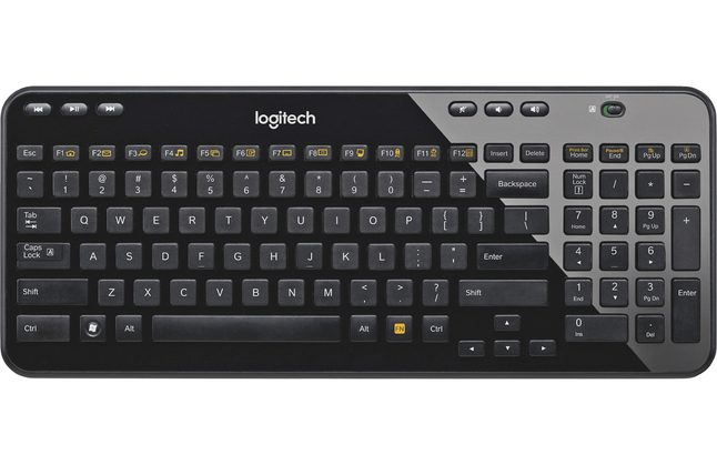materiale Nautisk positur Logitech K360 Wireless Keyboard, Black