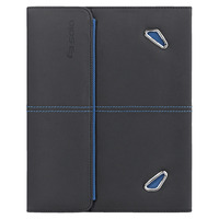 Solo Tech Tablet Case for iPad, Generation 1-4, Black/Blue, Item Number 1446495