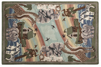 Image for Flagship Carpets Noah's Journey Carpet, 5 Feet 10 Inches x 8 Feet 4 Inches, Rectangle from School Specialty