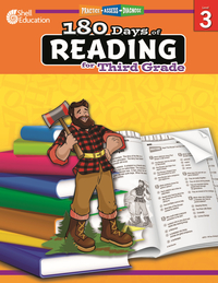 Image for Shell Education 180 Days of Reading for Third Grade from School Specialty