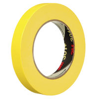 3M 301+ Performance Yellow Masking Tape, 0.75 Inch x 60 Yards Item Number 1462000