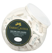 Pack of 2 Faber-Castell PVC-Free Eraser 