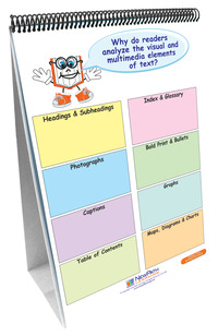 NewPath Curriculum Mastery ELA Common Core Strategies Flip Chart Set, Grade 5, Item Number 1465034