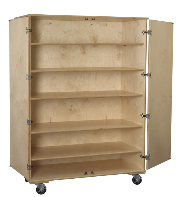Classroom Select Large Mobile Storage, Large Storage Cabinet With Shelves