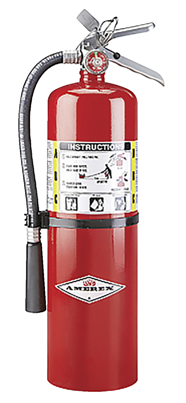 Image for Frey Scientific Dry Chemical Fire Extinguisher, 8 X 5 X 21 in, 10 lb, Steel from School Specialty