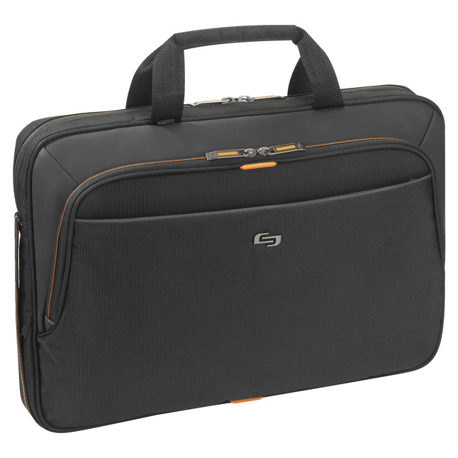 Solo Carrying Briefcase, Black, Item Number 1472528