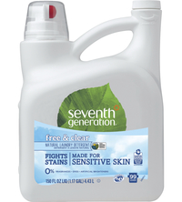 Seventh Generation Natural Liquid Laundry Detergent, 150 Ounces, Unscented, Item Number 1473257