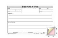 Image for Hammond & Stephens 3-Part Carbonless Discipline Notice Form, 5 x 8 Inches, 100 Sheets from School Specialty