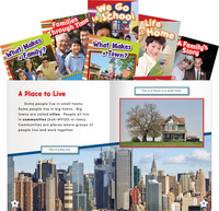 Teacher Created Materials Community and Family Set, Grades K to 2, Set of 6, Item Number 1475044