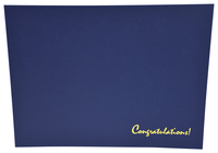 Hammond And Stephens Congratulations Award Cover, Linen, Blue, Pack of 25, Item Number 1475922