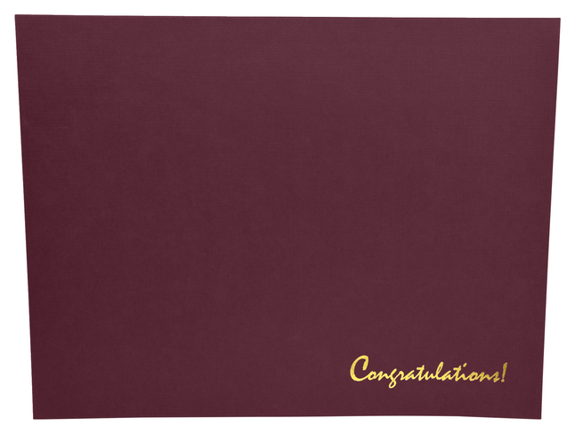 Hammond And Stephens Congratulations Award Cover, Linen, Item Number 1475926