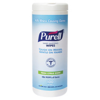 Purell Hand Sanitizing Wipes, 100 Wipes, Pack of 12, Item Number 1568941