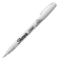 Sanford Sharpie Non-Toxic Oil-Based Permanent Paint Marker, Fine Tip, White Item Number 1480609