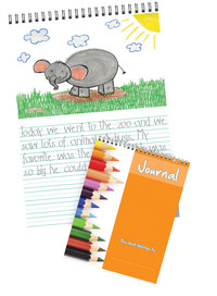 Hammond & Stephens Elementary Writing Journal, 8-1/2 x 11 Inches, 48 Sheets Item Number 1483030