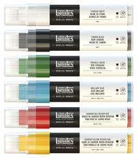 Liquitex Professional Fine Vibrant Paint Marker Set of 6