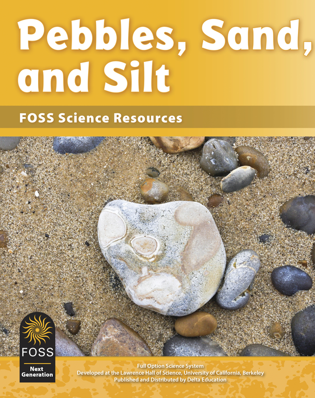 FOSS Next Generation Pebbles, Sand, and Silt Science Resources Student Book, Item Number 1487700