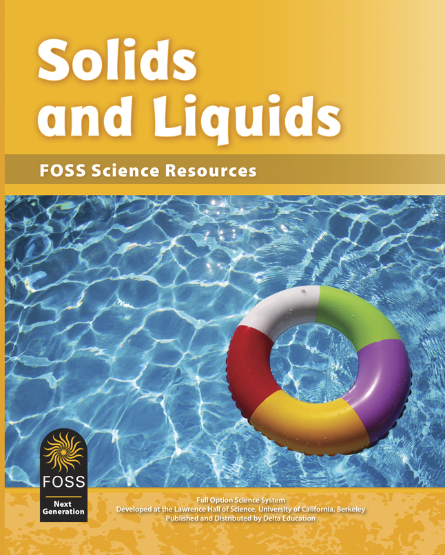FOSS Next Generation Solids and Liquids Science Resources Student Book, Pack of 8, Item Number 1487634