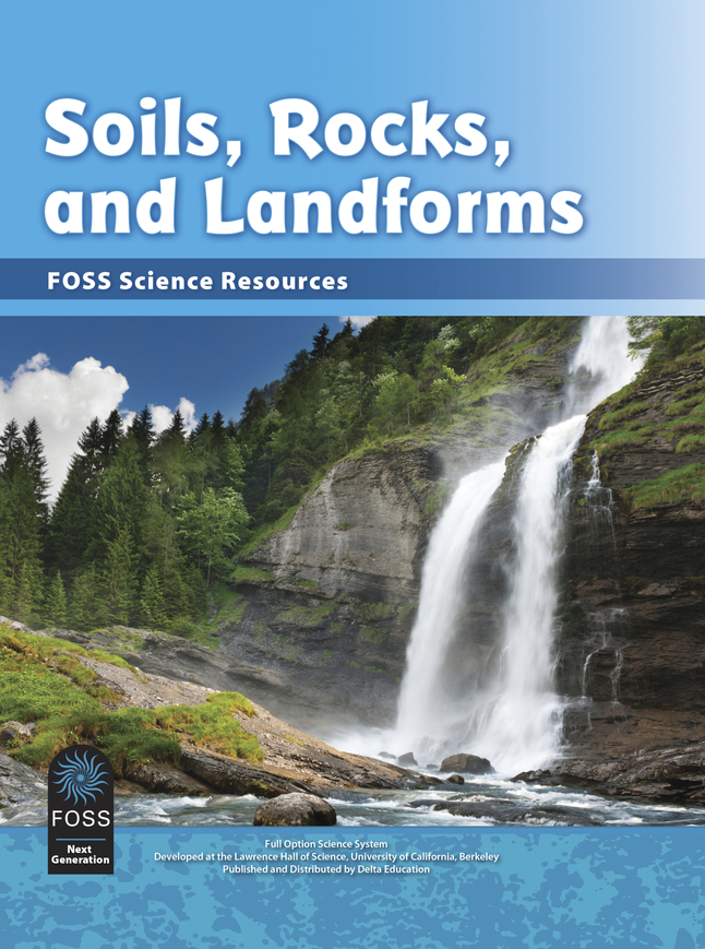 FOSS Next Generation Soils, Rocks, and Landforms Science Resources Student Book, Item Number 1487709